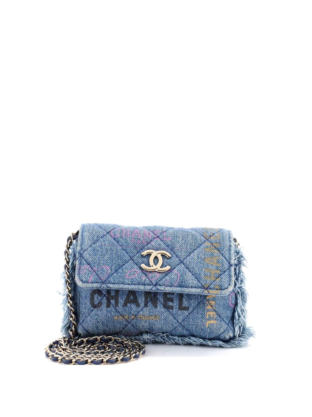 Chanel Denim Mood Flap Clutch With #370892C31B